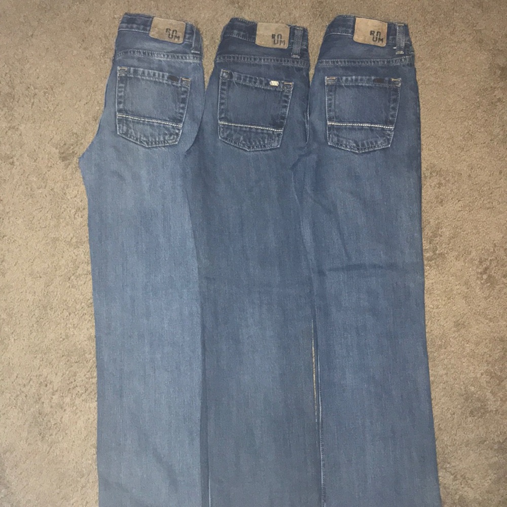 Boys Ruum jeans straight 3pairs $20 for all three